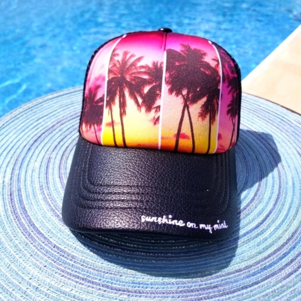 Sunshine on my mind baseball cap